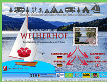 Tablet Screenshot of camping-titisee.de